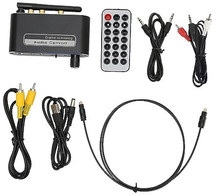 Beufee Bluetooth-Verstärker, Audio-Komponentenverstärker, HiFi-Stereo-Analog-Digital-Wandler Mit Mikrofon-Verstärker Für Heimlautsprecher-Theatersysteme