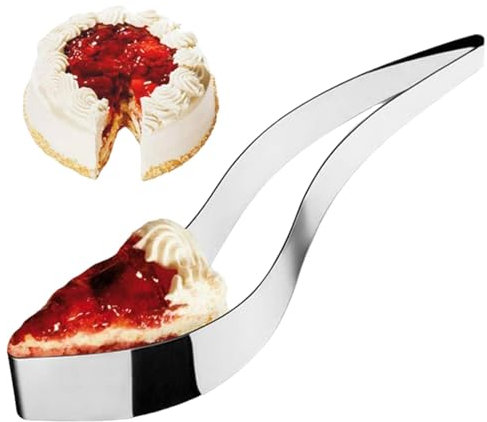 Anulely Tagliaporta per fette uniformi, paletta per torte | Paletta da dessert in acciaio inox – Spatola per torte, coltello da torta, tagliaporta per anniversario