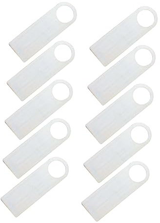 VILLFUL 10stücke Blanko Türhänger Aus Holz Türanhänger Blanko Hängetropfen Türschild Diy Zubehör Für Haus Und Geschäft