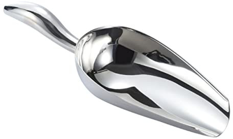 LABRIMP Pelle à Glace Ustensile Cuisine Solide Épaissie avec Poignée en Acier Inoxydable Résistante Grains et Riz en Boutique ou Fête