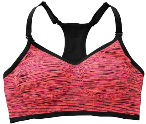 Generico Coppette In Silicone Per Seno Coppe Silicone Seno Reggiseno imbottito da donna con reggiseno imbottito per yoga sportivo asciugatura rapida Copricapezzoli Adesivi Reggiseno Fascia (Orange, L)