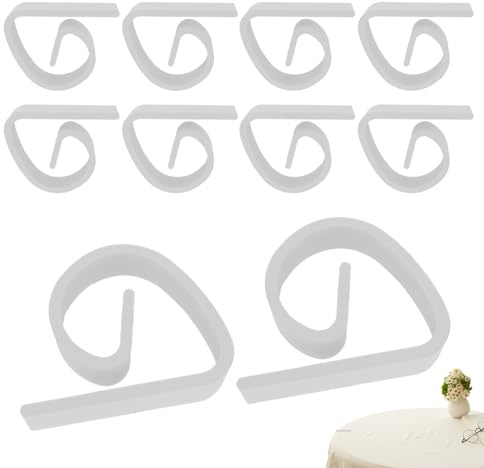 Holdants De Clip De Mesa Antideslizante - Small Fastner Sett Finner, Kit De Pinzas De Tela Reutilizable | MINI LOCKING CLASP PACK, COMPROCHA DE CUBIERTA EXTERIOR, OPCIÓN PRÁCTICA GRIP UTILIZADA DEL MÉ