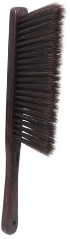 BESPORTBLE Wooden Dust Brush with Long Handle Versatile Fireplace Cleaning Tool Soft Bristle Bench Brush for Furniture Sofa and Car Dusting Essential Ash Removal Accessory