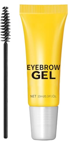 Gel de laminación de cejas, 10 ml, resistente al agua, gel para esculpir cejas con cepillo para adolescentes, herramienta ligera para esculpir cejas para hermana, hija, novia, esposa, amiga