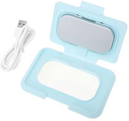 MOTHNUR Scalda Salviette Umidificate Portatile Temperatura Costante per Uso Mantiene Morbidezza e Umidità per Salviette Veloce e