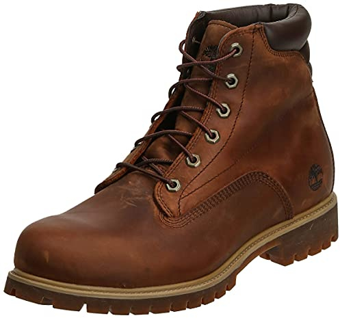 Timberland 6 in Alburn Waterproof - Stivali Uomo, Marrone (Mocha Bisque), 41.5 EU