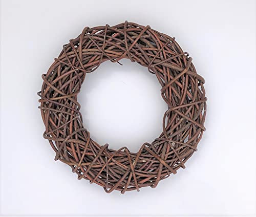 Holzmichel Rohweiden-Kranz, Türkranz, Türdekoration, Weidenkranz (30 cm)