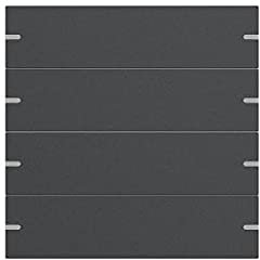Gira 5024928 Wippenset 4fach für Tastsensor 4, KNX, anthrazit (lackiert)