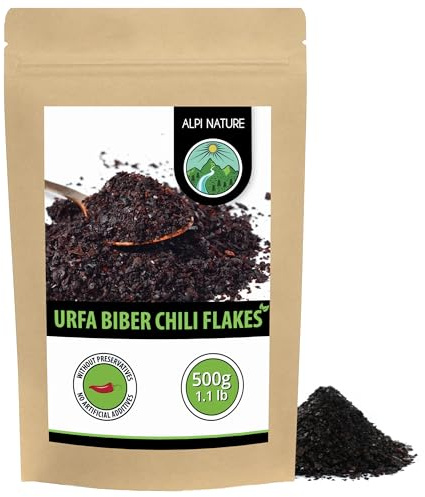 Alpi Nature Urfa Chiliflingor 500g, Turkisk Pepparflingor, Isot Biber, Urfa Biber Chili Flingor