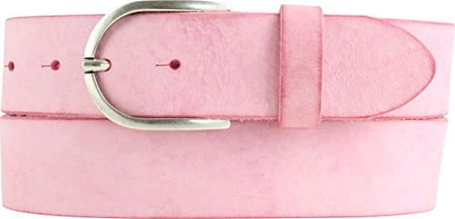 BELTINGER Damen-Gürtel aus weichem Vollrindleder Vintage-Look 4 cm | Jeans-Gürtel für Damen 40mm | Ledergürtel Used-Look