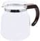 Nedis KACM100CPBN caraffa in vetro di ricambio – capacità 1,2 L – compatibile con Moccamaster K, KB, 741, Excellent 10S – con coperchio – trasparente