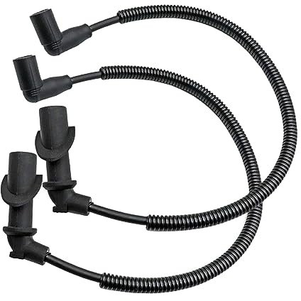 JSLER 2 Stück Zündspule Zündkerzenstecker und Kabel 4012439, passend for Polaris, passend for Ranger, passend for Sportsman 700 800, passend for RZR 800