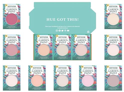 Rust-Oleum Garden Paint in Satin Finish – Sweet Pinks Tester Box