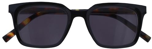 OPULIZE KOI läsglasögon för solen - rektangulär ram - UV400 tonade linser - optimal syn - herr dam - fjädergångjärn - S50