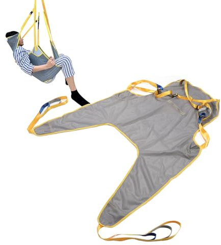 Mesh Patient Lift Sling, Soft & Breathable, Easy Installation, Home & Hospital Transfer