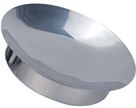 HEMOTON 1 Pc empanadas bandeja de metal fruta de acero inoxidable contenedor de plato de comida plato de cocina envase utensilios de cocina plato de acero inoxidable