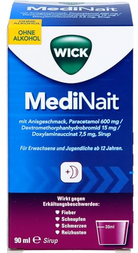 Wick Medinait mit Anisgeschmack Sirup 90 ml
