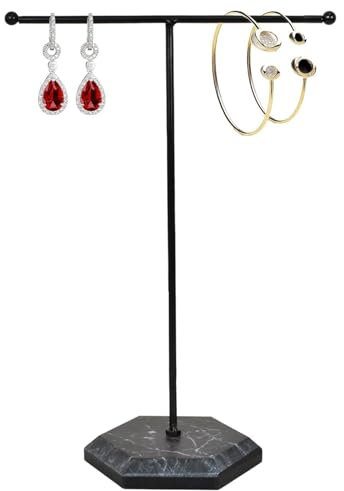 Supporto per Gioielli, Portacollane, Portagioielli, Portagioielli, Portacatene, Portagioielli in Metallo, per Collane, Bracciali, Orecchini, Anelli, Orologi, ecc