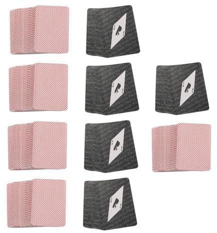 UPKOCH Mini Spielkarten Boxen Pokerkarten Für Kartenspiel Partykarten Bruchfestes Und Verschleißfestes Material Belastbar Und Biegefest