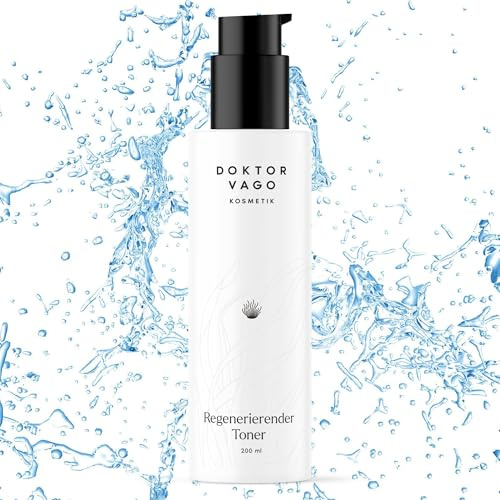 Regenerierender Toner ohne Alkohol von DR. VAGO | Made in Austria | 100% vegan, tierversuchsfrei und nur natürliche Wirkstoffe | beruhigende Haut | feuchtigkeitsspendend | für Frauen und Männer