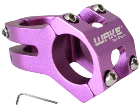 TRKIMAL 31.8 Short Handlebar Stem 45mm Stem for Road Bike, Mountain Bike, BMX, MTB, Cycling, Bicycle
