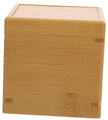 TOPPERFUN Scatola Porta Tè Organizzatore per Gioielli e Piccoli Oggetti in Legno con Coperchio Scorrevole per Casa e Ufficio