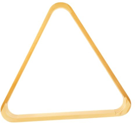 CORHAD Billardkugel Dreieck Rack aus Robustem Holz Langlebiger Billiardhalter für Pool Kugeln Praktisches Tischzubehör für Zuhause Club billardspiele
