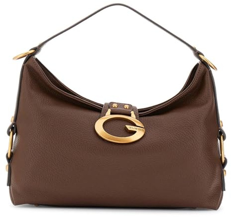 GUESS Schultertasche Camden Shoulder Bag Espresso dunkelbraun