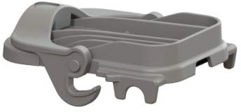 KESSEL 70053 - Verriegelungsdeckel DN 50 Dichtung grau
