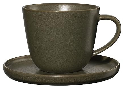 ASA Selection coppa nori Tazzina da caffè con tazzina inferiore Verde 250 ml