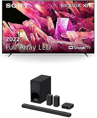 Sony BRAVIA | XR-50X90S | Full Array LED | 4K HDR | Google TV HT-S40R - 5.1.-Kanal-Soundbar, Schwarz