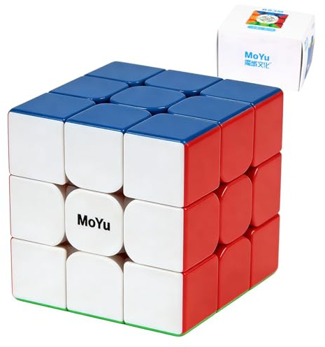 TaoLeLe MOYU RS3M 2020 3x3 magnetisk kub hastighet pusselkub justerbar elasticitet för smidig vridning magiska leksaker för barn och nybörjare (RS3M 2020)