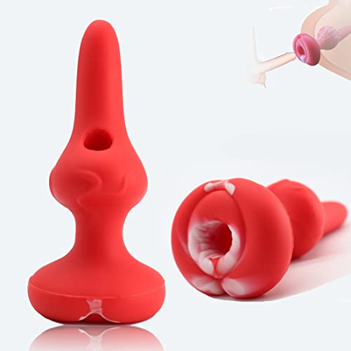 TDLPlus 2026 NEU Hohl Tunnel Anal Sleeve Penismanschette Für Schwuler Mann Silikon Analplug Dilatator Männer Anus Prostata Massage Expansion Erotische Sex Spielzeug für Männer Gay Paare