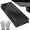 Fiqops Trapezblech Profilblech 12 Stück, Trapezblech 129cm x 46cm ca. 7 m², Wellblechplatten für Dach, Trapezblech Anthrazit Metallblech