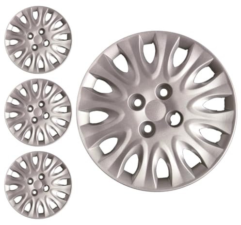 SERIE 4 BORCHIE - 4 COPRICERCHI COPPE RUOTA 14 PER FIAT PUNTO HLX 5P 99->