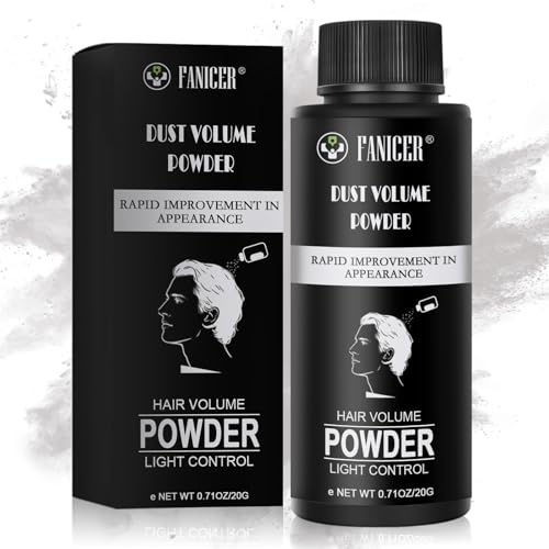 Polvere Volumizzante Capelli 20g,Cera in Polvere con Effetto Opaco per Uomo e Donna,Aggiunge Volume e Solleva le Radici,Texture Naturale e Modellabile,Ideale per Capelli Sottili e Piatti