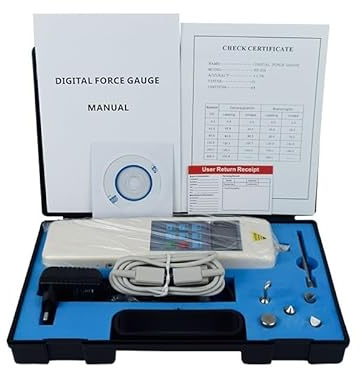 Misuratore di Forza Digitale, Dinamometro digitale for di spinta e trazione Dinamometro for di spinta Dinamometro con tipo USB(50N)