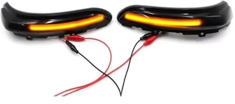 HTGMTGPACC Indicatore Laterale Per Peugeot 208 2008 Per C3 MK3 Per C4 Cactus 2012-2022 Indicatore Luce Montaggio Dinamico Specchio Laterale Indicatori Direzione