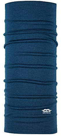 P.A.C. Merino Wolle Multifunktionstuch, Unisex | Weiche Merinowolle reguliert die Temperatur, wärmt im Winter und kühlt im Sommer