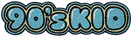 Finally Home 90-talets barn retro vintage patch att stryka på | Gamla skolan nittio lappar, 90-talet stryklappar, vuxenlappar, lappar för jeansjackor och andra kläder