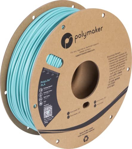 Polymaker PA02025 PolyLite Filament PLA 2.85mm 1000g Türkis 1St.