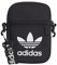 adidas Adicolor Classic Festival Schultertasche, Schwarz, 12 cm x 16,5 cm x 2,5 cm