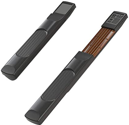 Digitaler Gitarrentrainer mit drehbarem Diagramm, Taschen- und Mini-Tragbare Anfänger-Gitarrentrainer, 6-Bünde-Akkord-Übungswerkzeug