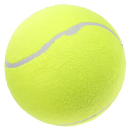 HAPINARY Grundlage Der Angegebenen Informationen Und Anforderungen Lautet Der Neue Titel Großer Aufblasbarer Tennisball Für Haustiere Langlebiges Kauspielzeug Sicher Und Unzerstörbar