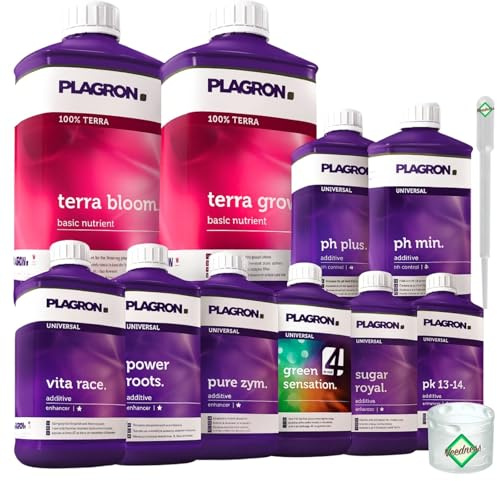 Weedness Plagron All-Star Pack Big Extrem Terra - Grow Anbau Indoor Outdoor Bio Dünger NPK Mineralisch Flüssig