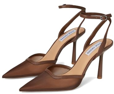 Steve Madden Women's Alliance, Brown Mesh, 10