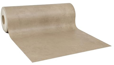 GIURI TESSUTI - Pavimento PVC - Rivestimento in Vinile H 100cm Venduto al Metro Lineare - Superficie Antiscivolo Impermeabile e Supporto in Tessuto Insonorizzante (LUNAR CLAY)