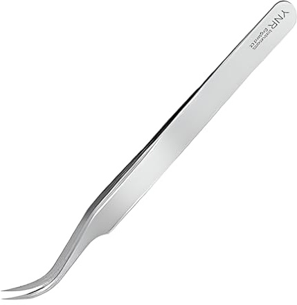YNR Professional Tick Remover Tweezers - Flea Removal Tool, Painlessly, Reliable Stainless Steel Tick Tweezer for Humans, Pets, Dogs & Cats | (S5)