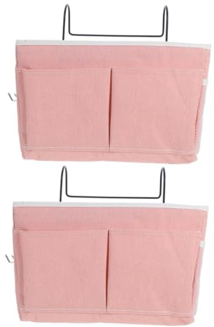 STOBAZA 2pezzi Contenitore Portaoggetti Sospeso in Organizer Da Appendere Con Tasche Per Libri Riviste e Articoli Adatto Dormitorio e Camera Da