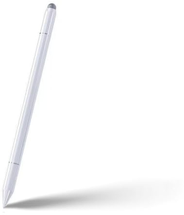 Stylus Pens for Touch Screens, 3 in 1 High Precision Universal Stylus Pen for iPad Compatible with Apple, iPhone, iPad, Android, Microsoft Tablets, Phones (White)